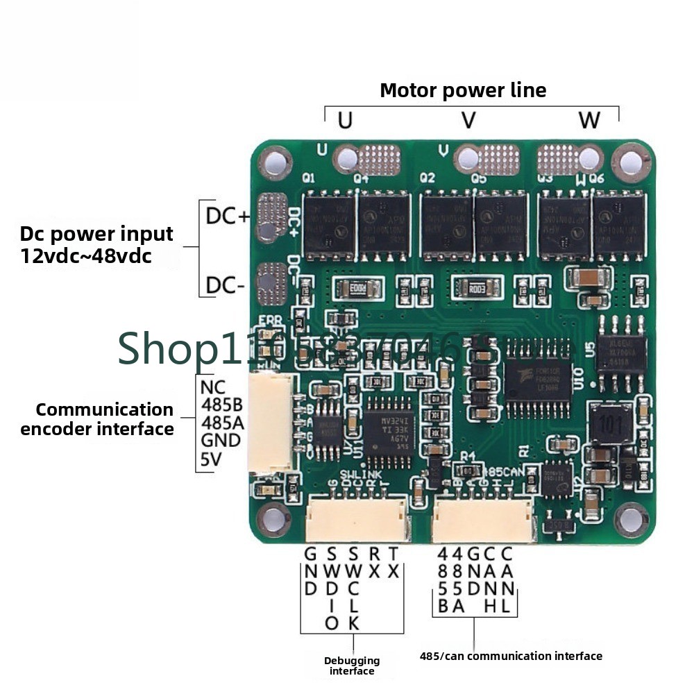 Brushless motor drive board FO - Direct Drive Servo Motor Robotics ulasan dan harga